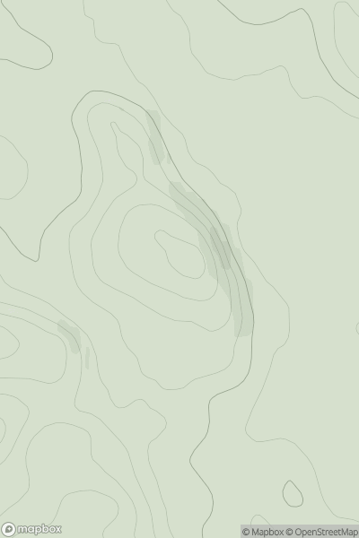 Thumbnail image for An Diollaid [Mull and Nearby Islands] showing contour plot for surrounding peak